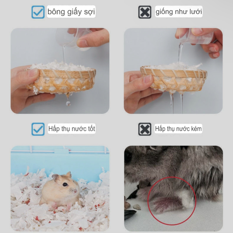 Giấy Trắng Lót Chuồng Jonsanty 450g