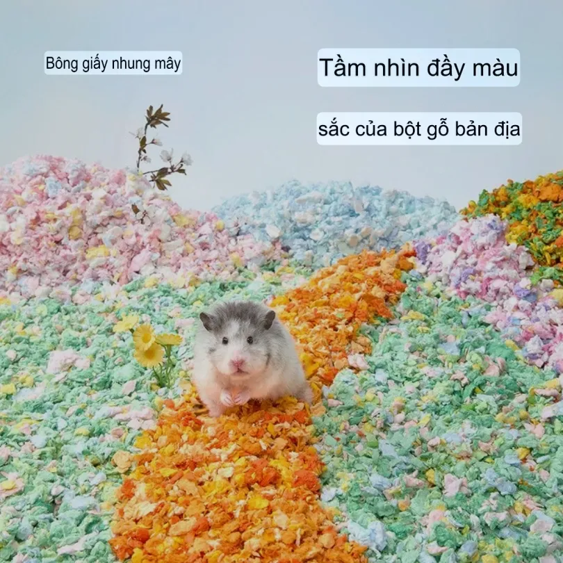 Giấy bông màu 450g