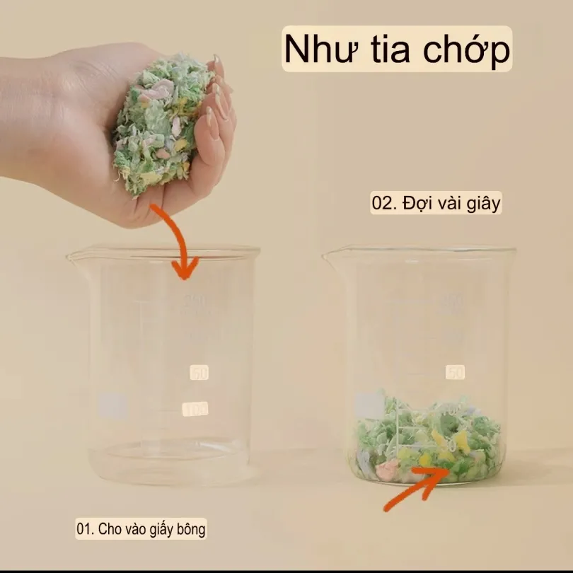 Giấy bông màu 450g