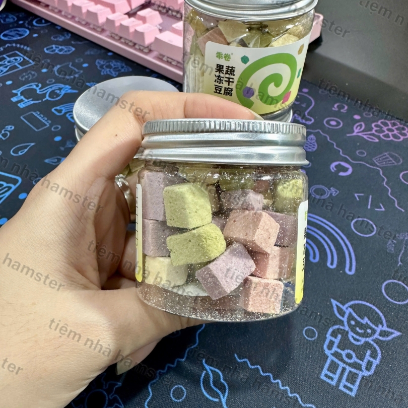 Tàu Hủ Đông Khô Mix 4 vị trái cây GJO