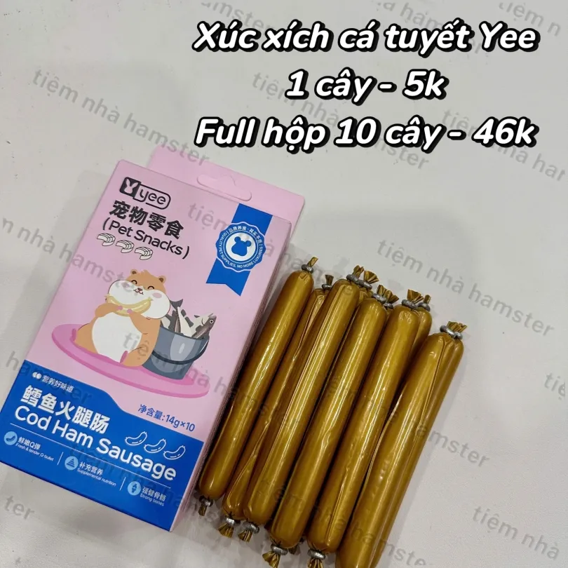 Xúc xích Cá Tuyết Yee