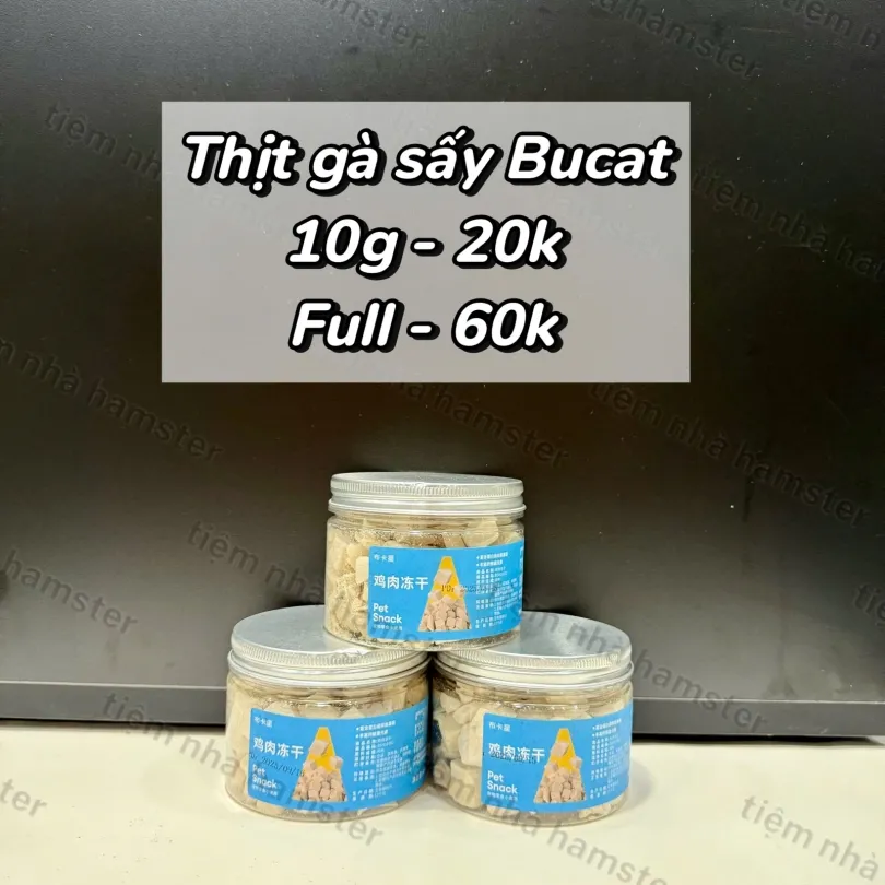 Thịt gà sấy Bucat