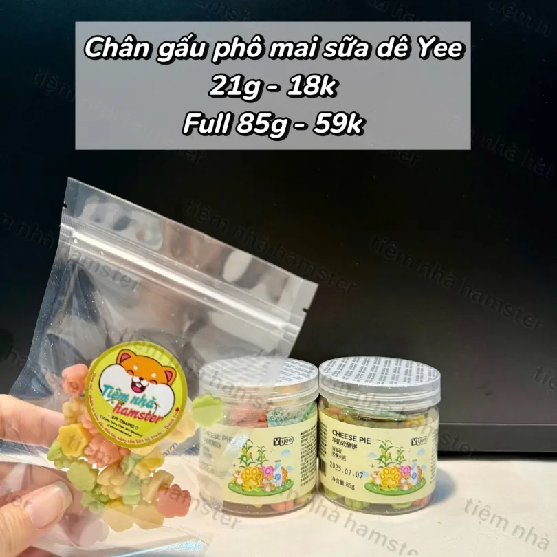 Chân gấu Phô Mai Sữa dê Yee