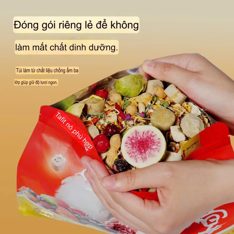 Thức ăn Tafit Trái Cây Đông Khô - 450g