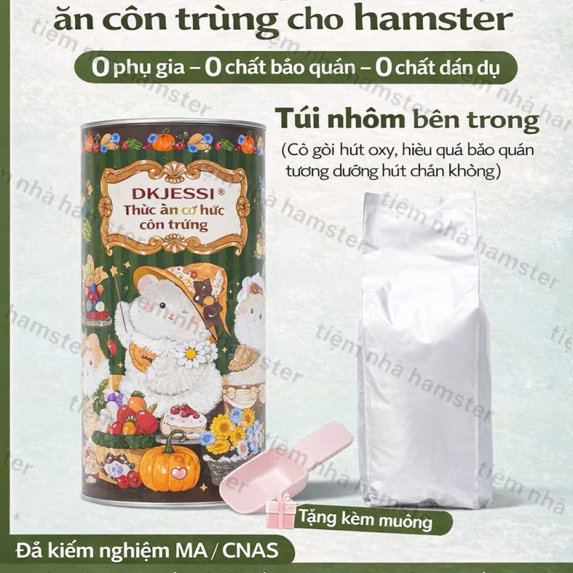 DK JESSI Xanh bản nâng cấp dạng Hộp 500G