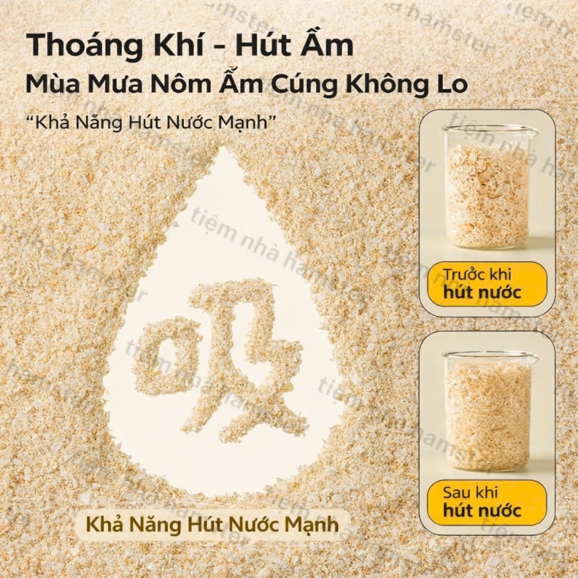 Mùn cưa hương táo YEE 1KG