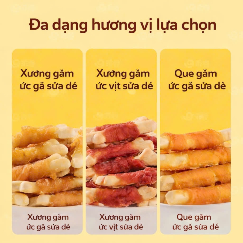 Que xương thịt mài răng GJO