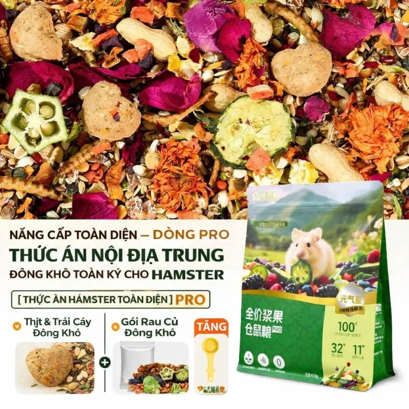 Thức ăn hoàn chỉnh rau củ Berry Tiyes - 420g