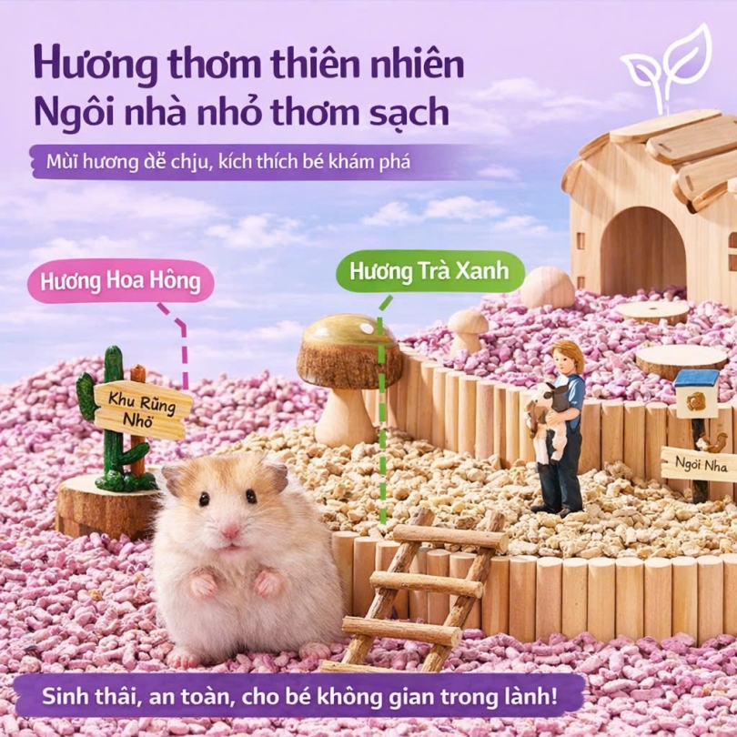 GIẤY NÉN THƠM LÓT CHUỒNG BUCATSTATE 2.0 - 900g