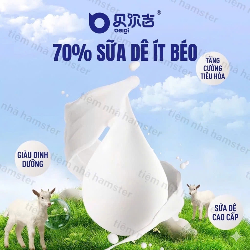 Tàu hủ sữa dê Belgi Đông lạnh