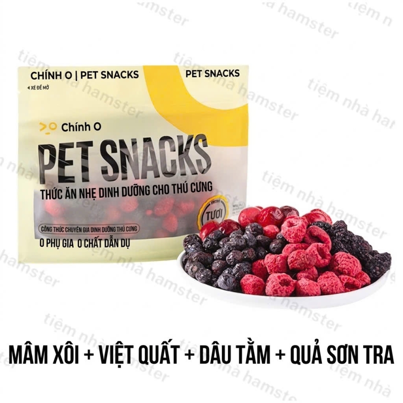 Snack trái cây rau củ sấy giòn mã 02