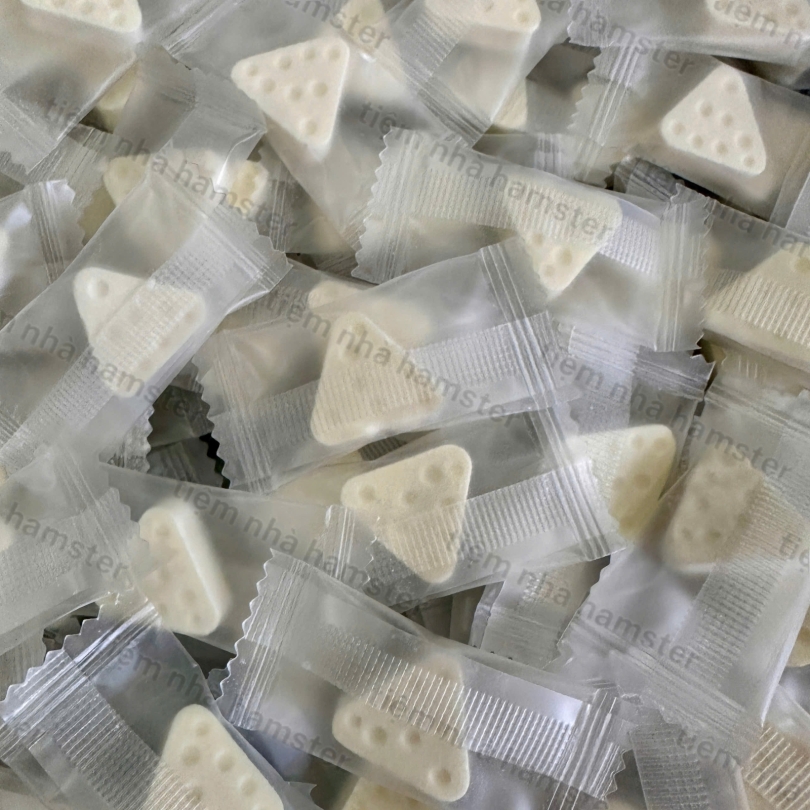 Phô mai sữa dê mài răng mini Thái Lan