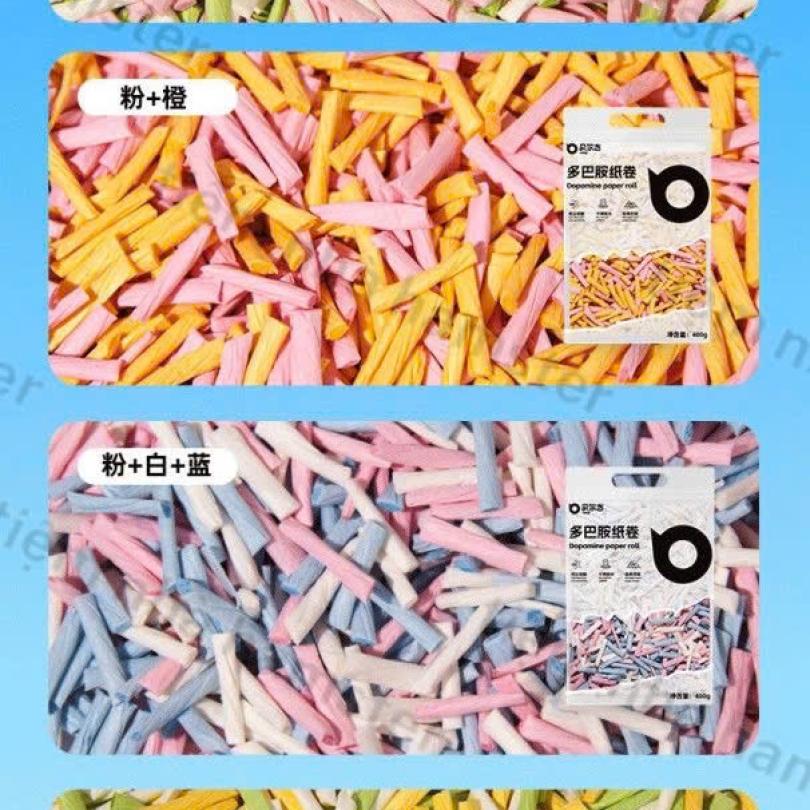 GIẤY XOĂN MÀU DOPAMINE BELGI - 400G