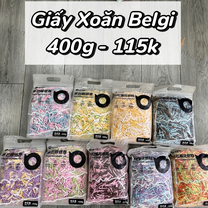 GIẤY LÓT CHUỒNG DOPAMINE BELGI - 400g