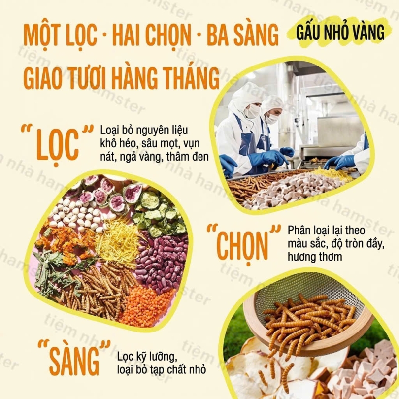Thức Ăn Trại Kimi 60 Thành Phần