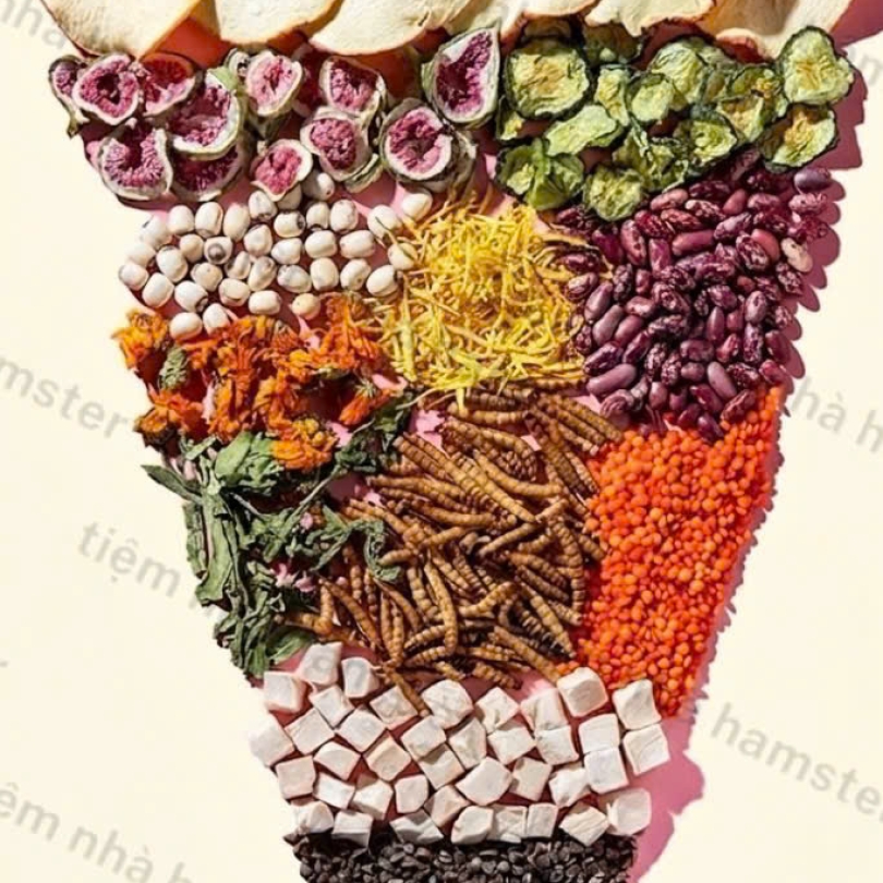 Thức Ăn Trại Kimi 60 Thành Phần