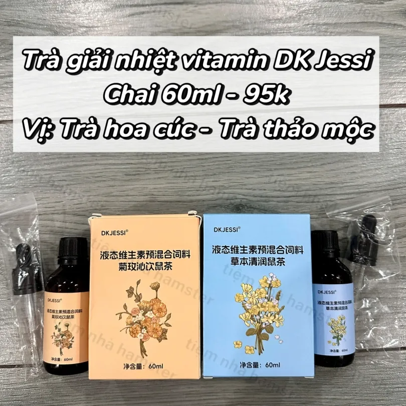 Trà Giải Nhiệt Dk Jessi bổ sung vitamin - 60ml