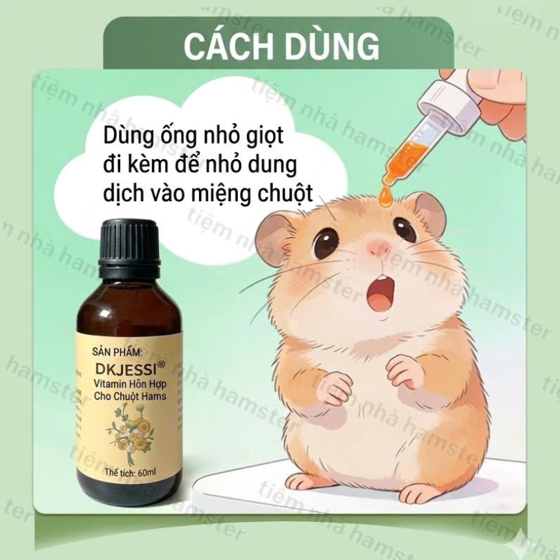Trà Giải Nhiệt Dk Jessi bổ sung vitamin - 60ml